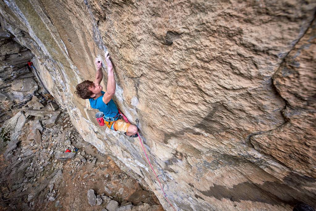 Crack climbing technique Milano Climbing Expo